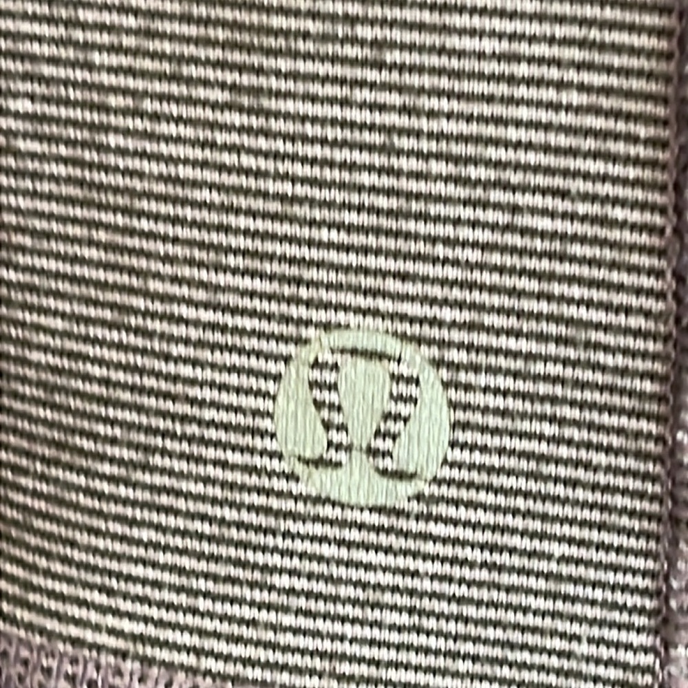 Lululemon Stride Jacket Brushed Lilac Heathered Coal Wee Stripe/Lilac Size 6 - Picture 7 of 8